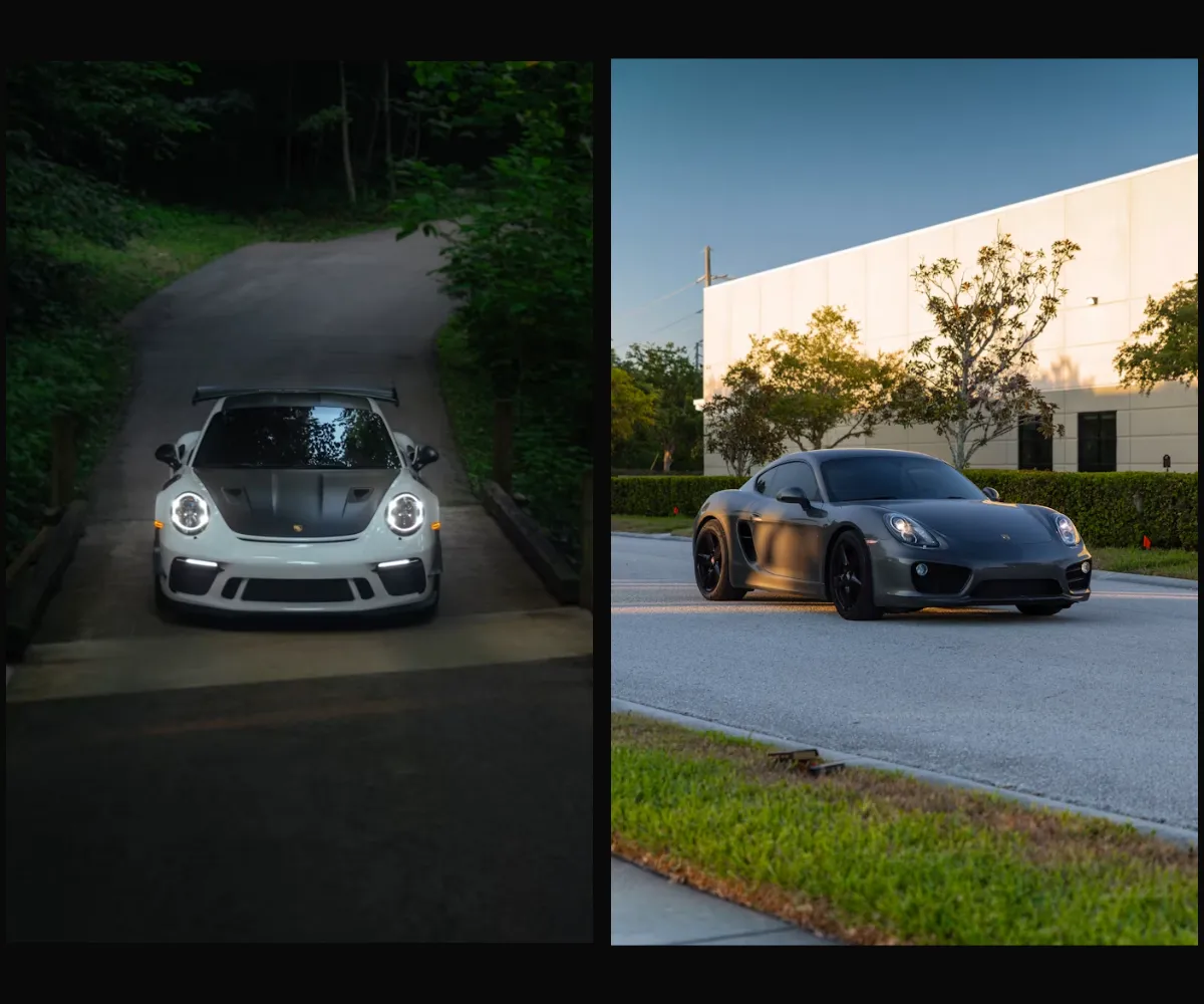 Porsche 911 y Porsche 718